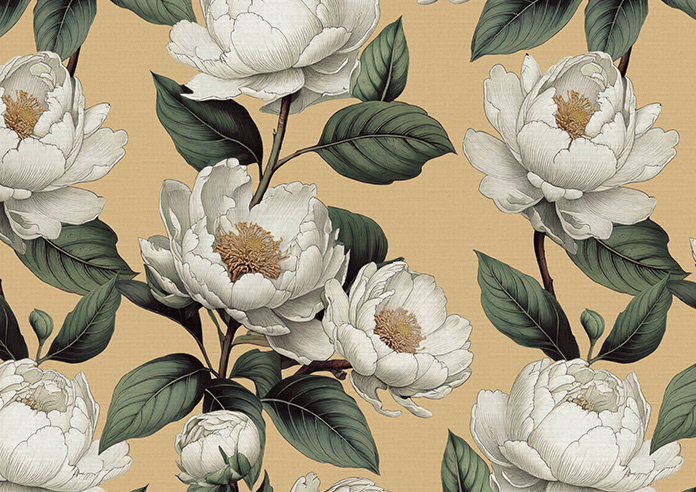 Henley, Henleys Vine Corn - Made to Measure Curtains - Image 8